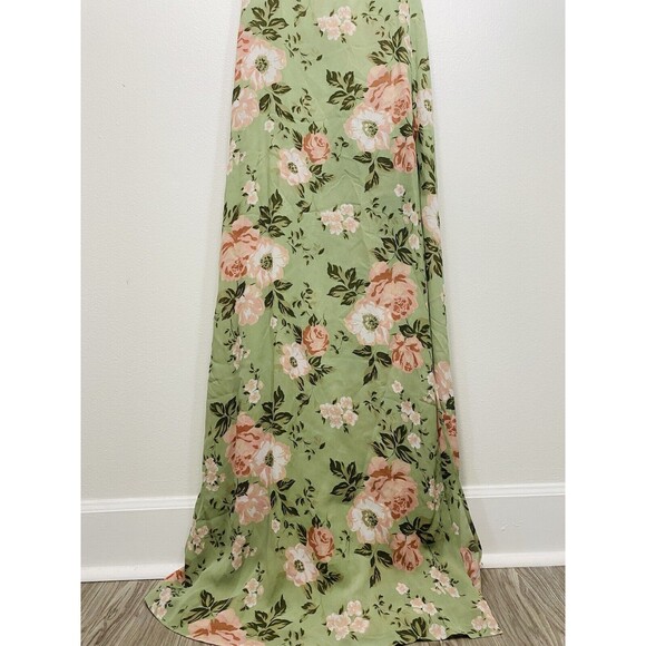 Reformation Amaryllis Dress Maxi Floral Dress Beach Dress Vacation Wear Size 4 - Picture 10 of 13